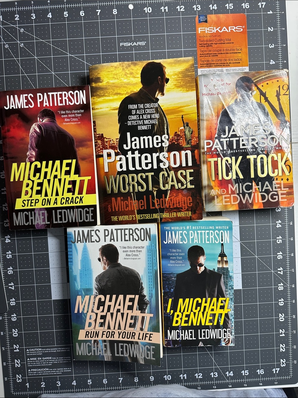 James Patterson Michael Bennett Paperback Book Bundle - First 5 Books. Used
